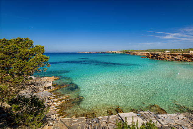 Beautiful beaches Ibiza