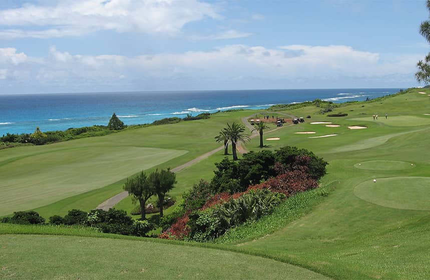 The golden triangle of golfing